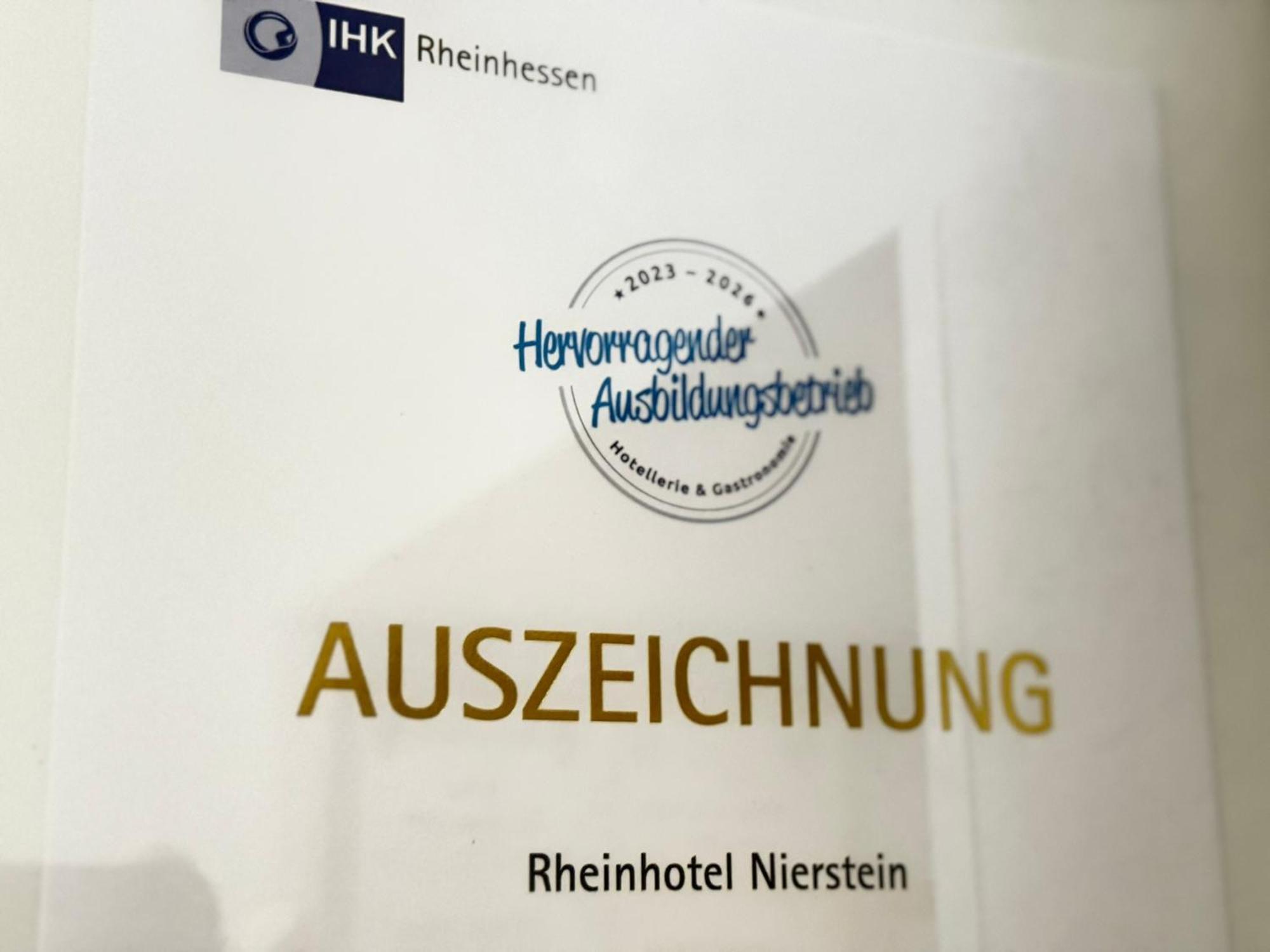 Rhein-Hotel Nierstein Esterno foto